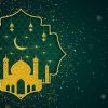 پسزمینه سبز و طرح «رمضان کریم»