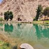 طاق بستان مکانی با مجموعهای از نقش برجستههای سنگی بزرگ از دوران امپراتوری ساسانی ایران