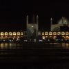 فوتیج مسجد جامع اصفهان و محوطه نقش جهان در شب