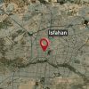 نقشه شهر اصفهان از فضا به زمین زوم میکند، ویدیوی استوک با کیفیت HD از ایران