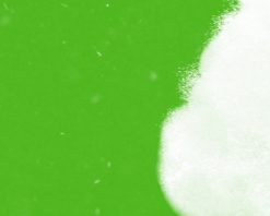 ویدیوی استوک با موضوع وزش برف و نمایش ترانزیشن روی پس‌زمینه صفحه سبز