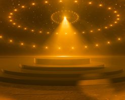 ویدیوی استوک با کیفیت 4K از مراسم باشکوه اهدای جوایز ذرات