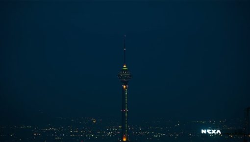 mrmiix.com_footage of Milad Tower at night