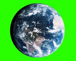 فوتیج زمین در حال چرخش