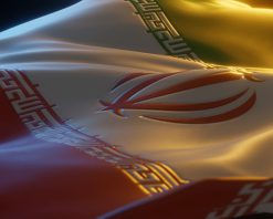 mrmiix.com_Iran Flag Close up