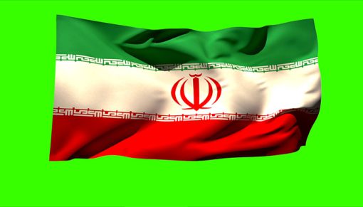 mrmiix.com_Iran national flag blowing