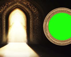 فوتیج پرده سبز اسلامی مخصوص لوگو