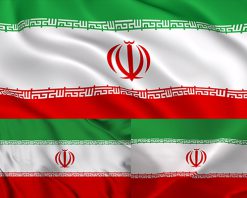 mrmiix.com_Iran Flag Waving in the Wind