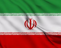 mrmiix.com_Iran Flag Waving in the Wind