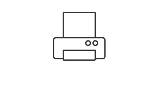 mrmiix.com_Animated printer linear icon