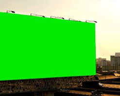 mrmiix.com_Green screen of advertising billboard