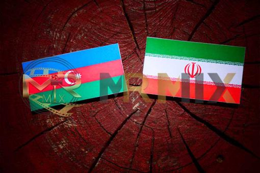 mrmiix.com_Azerbaijan flag with Iranian flag