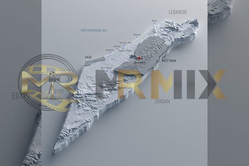 mrmiix.com_map of Israel with topographic relief