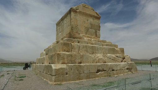 mrmiix.com_Tomb of Cyrus, Iran stock video