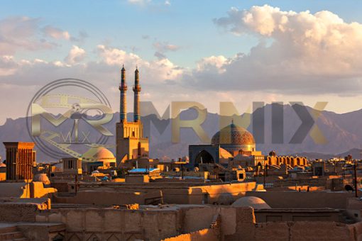 mrmiix.com_Skyline of the city of Yazd