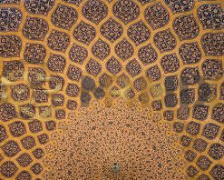mrmiix.com_ceiling of a mosque in Isfahan