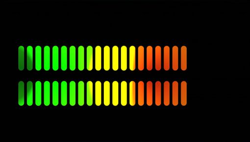 mrmiix.com_Close up, audio spectrum line waveform animation