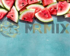 mrmiix.com_Flat lay Watermelon slice stock photo