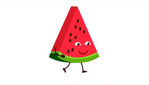 mrmiix.com_Watermelon cartoon character