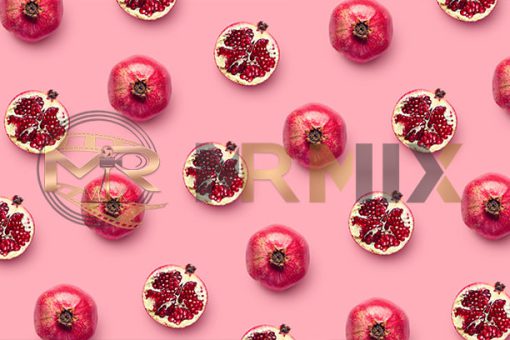 mrmiix.com_Pattern of fresh pomegranates