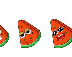 mrmiix.com_Animated cute watermelon