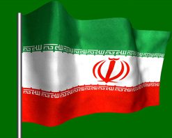 mrmiix.com_Flag of Iran waving in the wind