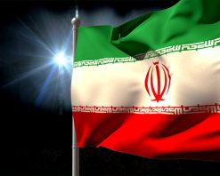 mrmiix.com_Iran national flag waving