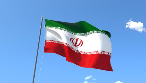 mrmiix.com_The Flag of Iran Waving on the Wind