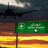 mrmiix.com_Airplane silhouette landing in Tehran