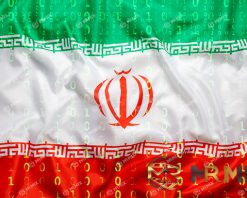 mrmiix.com_Binary code with Iran flag