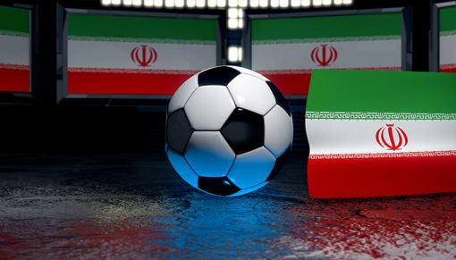 mrmiix.com_Iran flag flies around a soccer ball